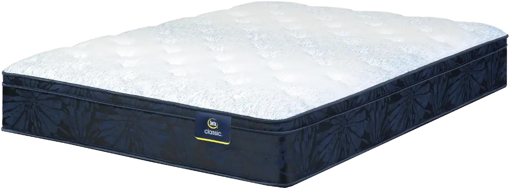 700716-1050 Serta Classic Dorian Plush Euro Top Queen Mattress-1