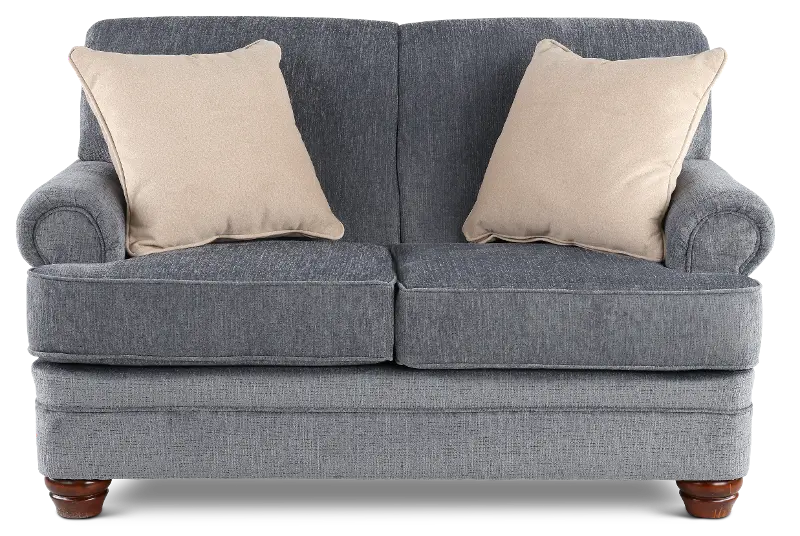 Wimbledon Pewter Gray Loveseat