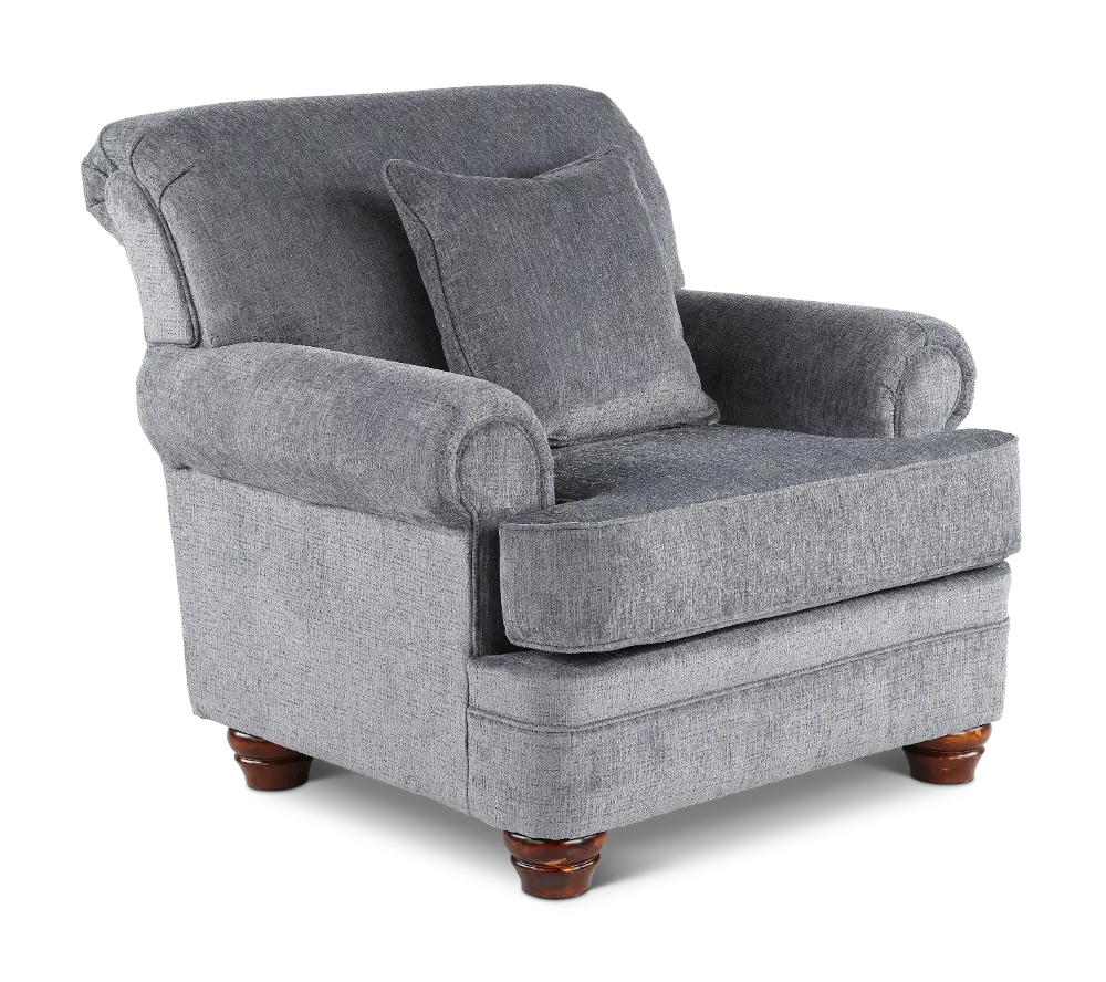 Wimbledon Pewter Gray Chair-1