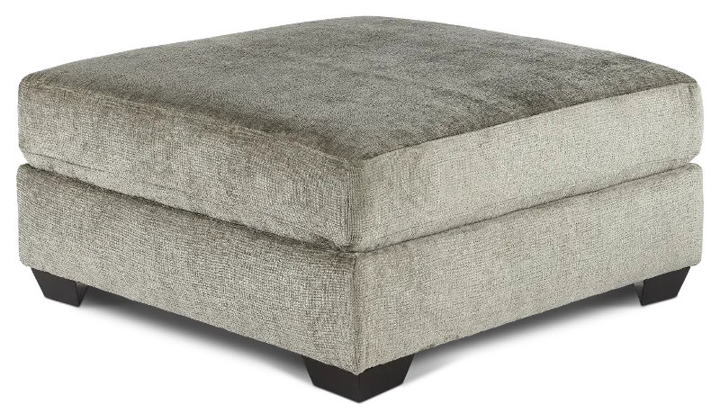 Daniel Olive Green Peninsula Ottoman