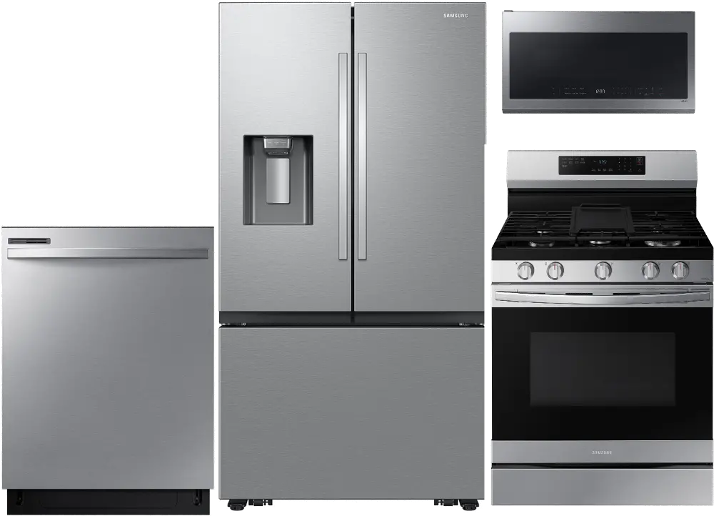 SUG-S/S-4PC-5400-GASPKG Samsung 4 Piece Gas Kitchen Appliance Package-1