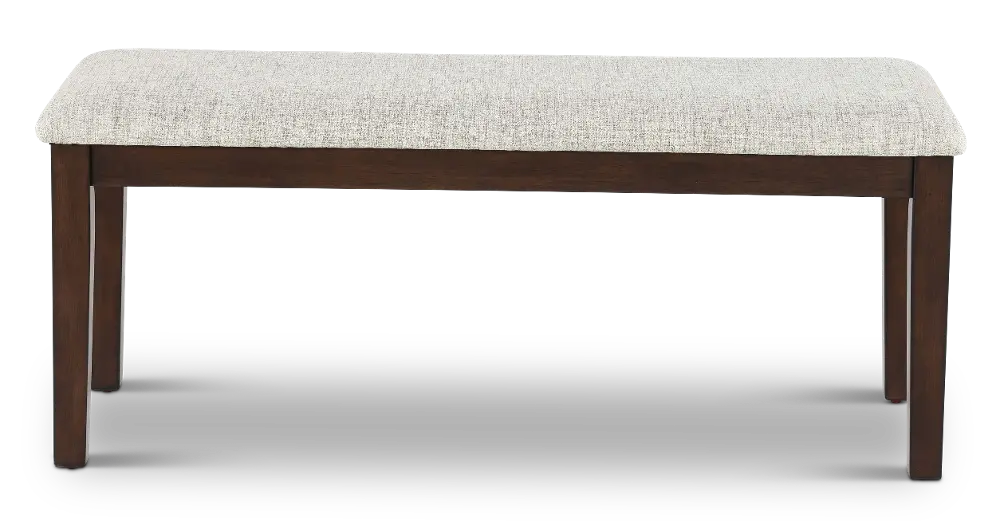Wagner Brown Dining Bench-1