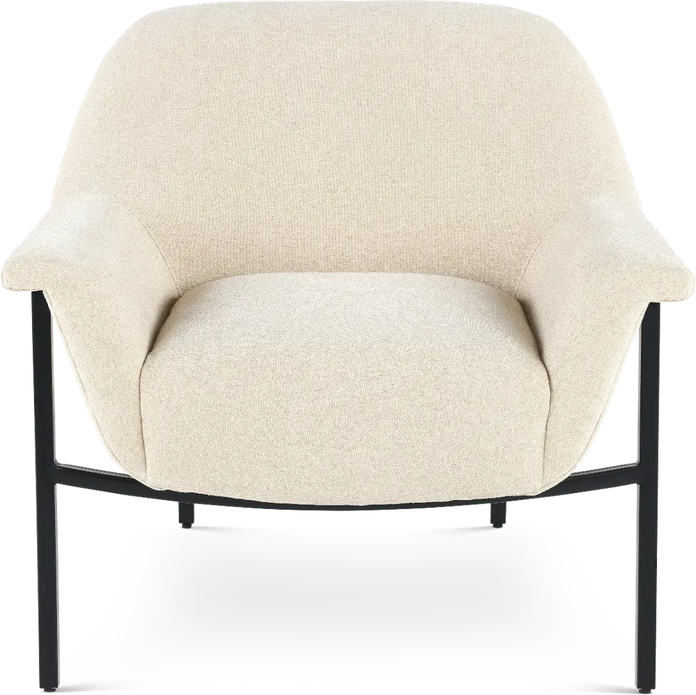 Sabrina Beige Accent Chair-1