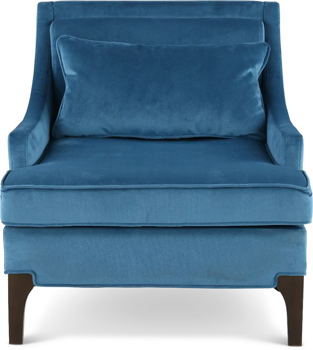 Anna Blue Accent Chair-1