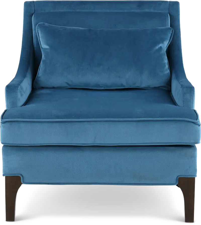 Anna Blue Accent Chair