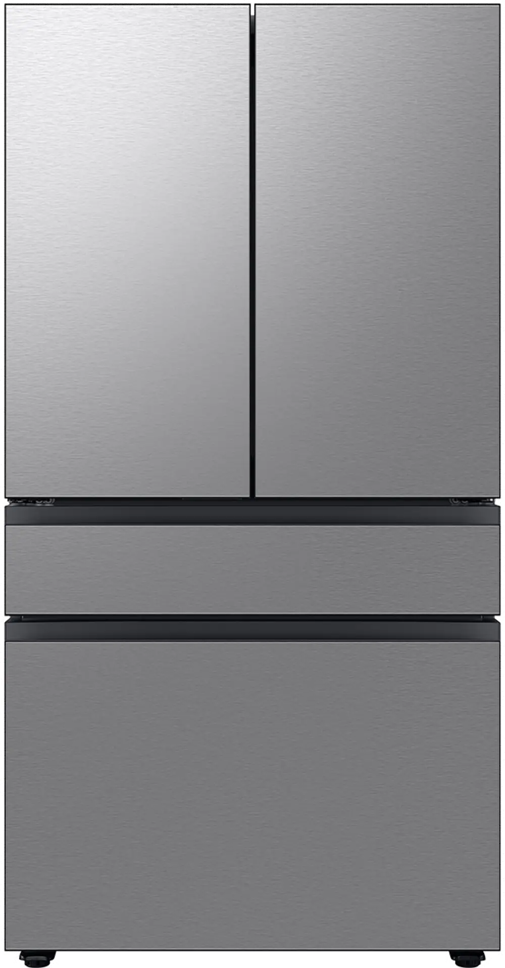 Samsung Bespoke 23 Cu Ft French Door Refrigerator - Counter Depth Stainless Steel-1