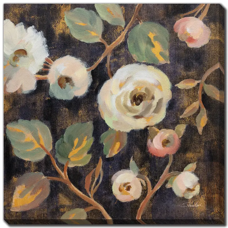 Subtle Blooms I Canvas Art