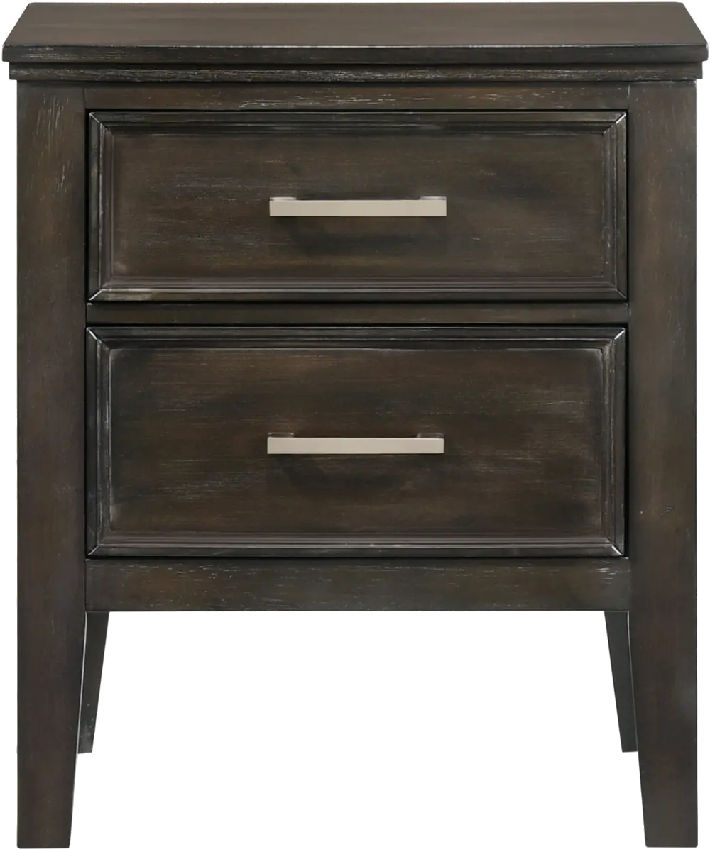 Andover Dark Brown Nightstand-1