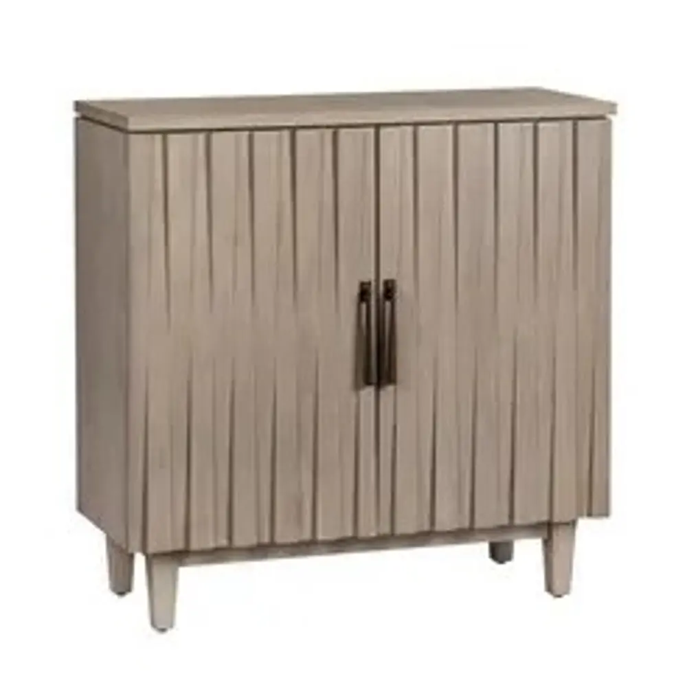 Butler Two-Door Beige Cabinet-1