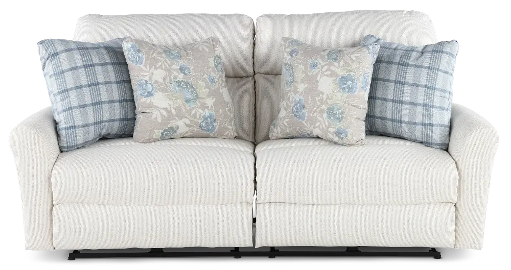 62321/1856-26/1458-43 Chappy Linen Cream Power Reclining Sofa-1