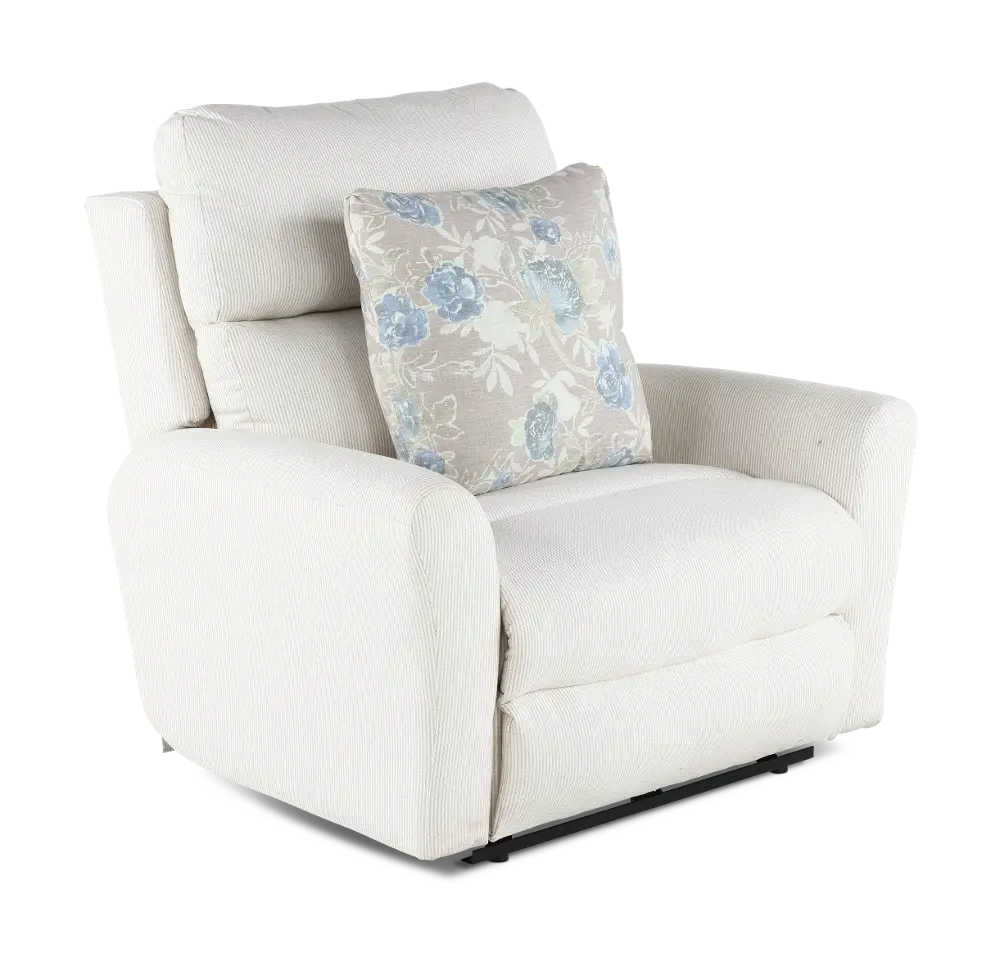 62320-7/1856-26/1458-43 Chappy Linen Cream Power Recliner-1