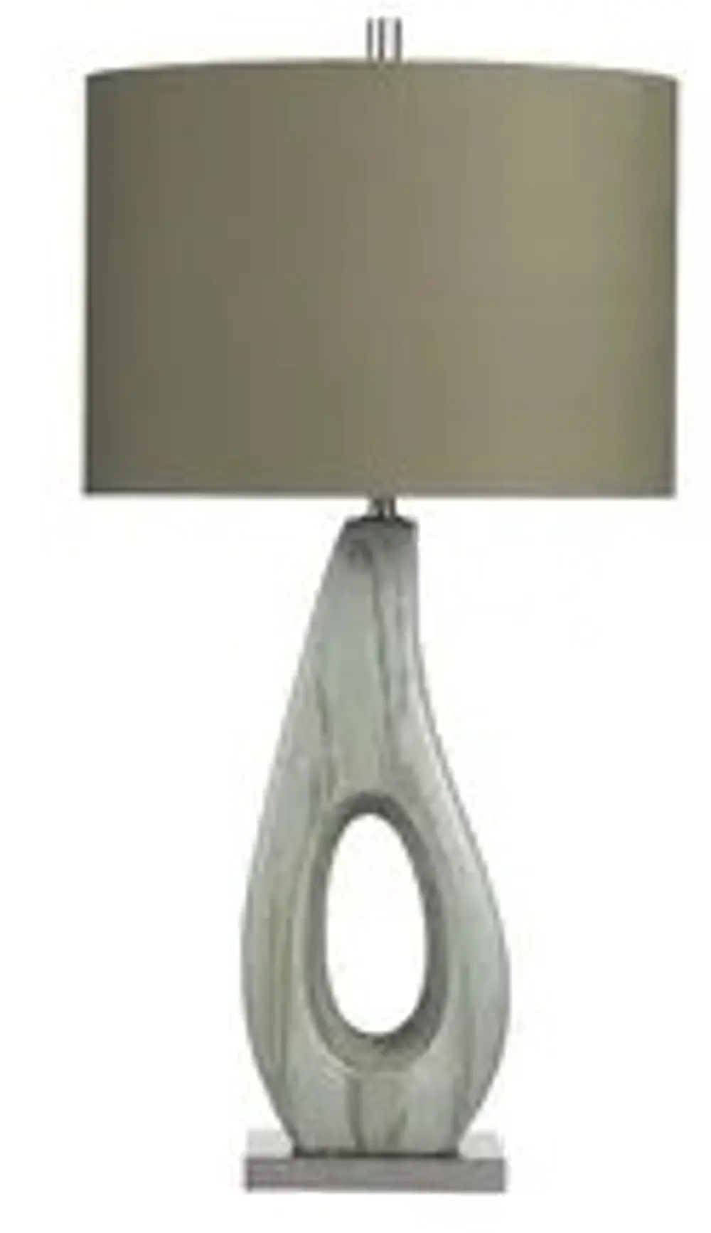 Whitmore 33.5  Green Ceramic Table Lamp-1