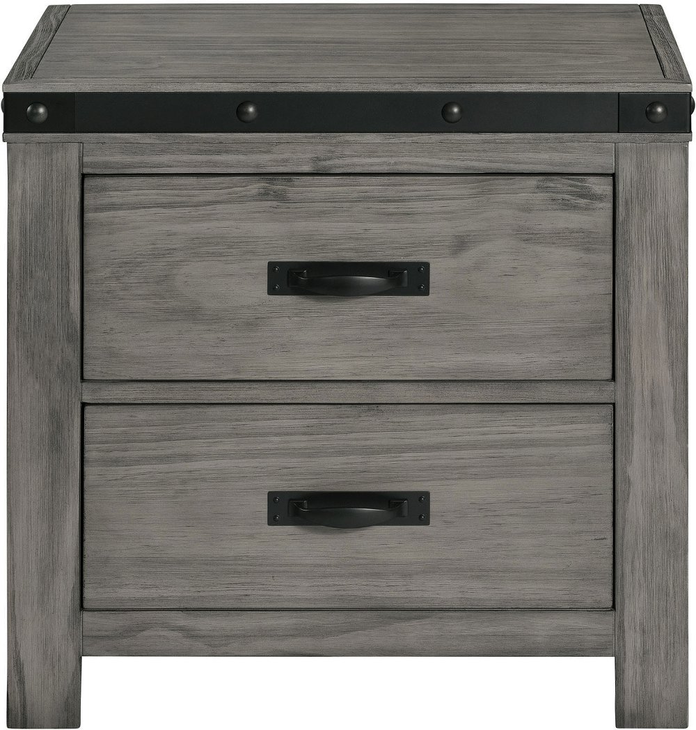 Wade Gray Nightstand