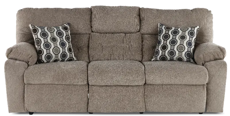 Tribute Stone Beige Power Reclining Sofa