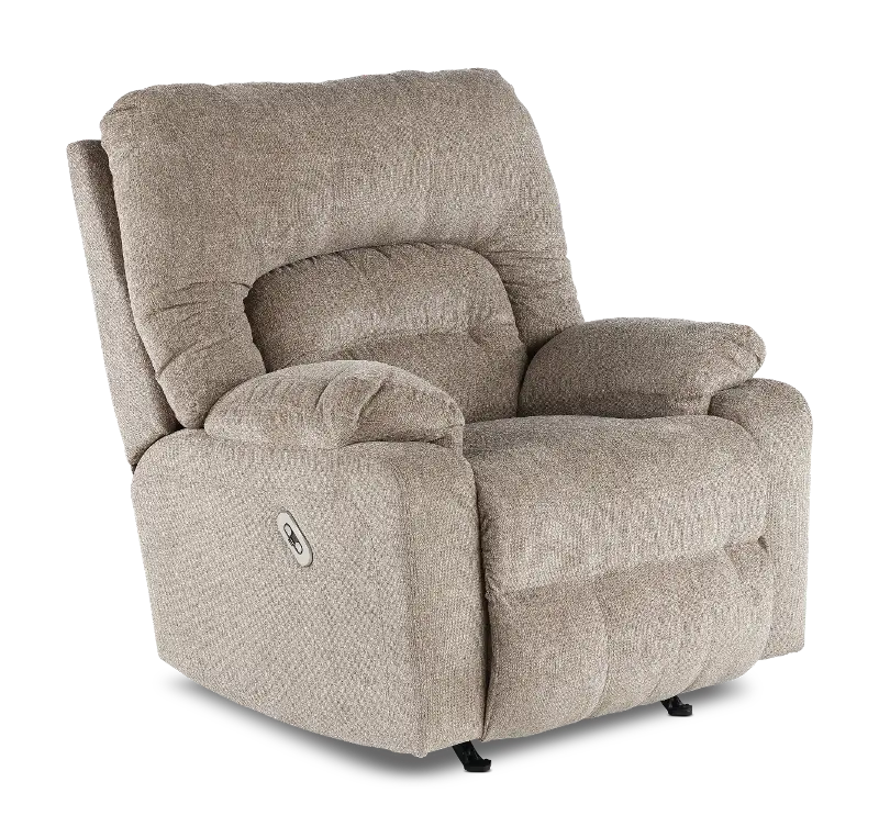 Tribute Stone Beige Power Recliner