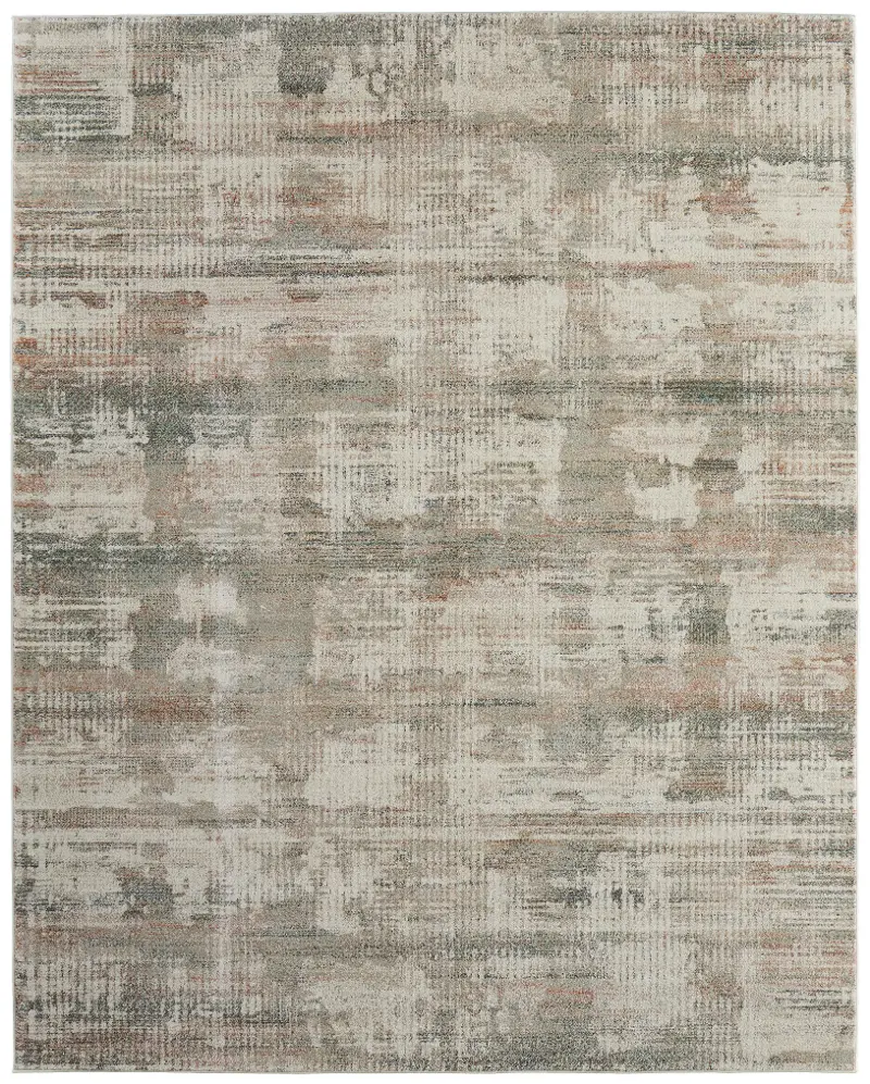 Eden 8 x 10 Ivory Multicolor Area Rug