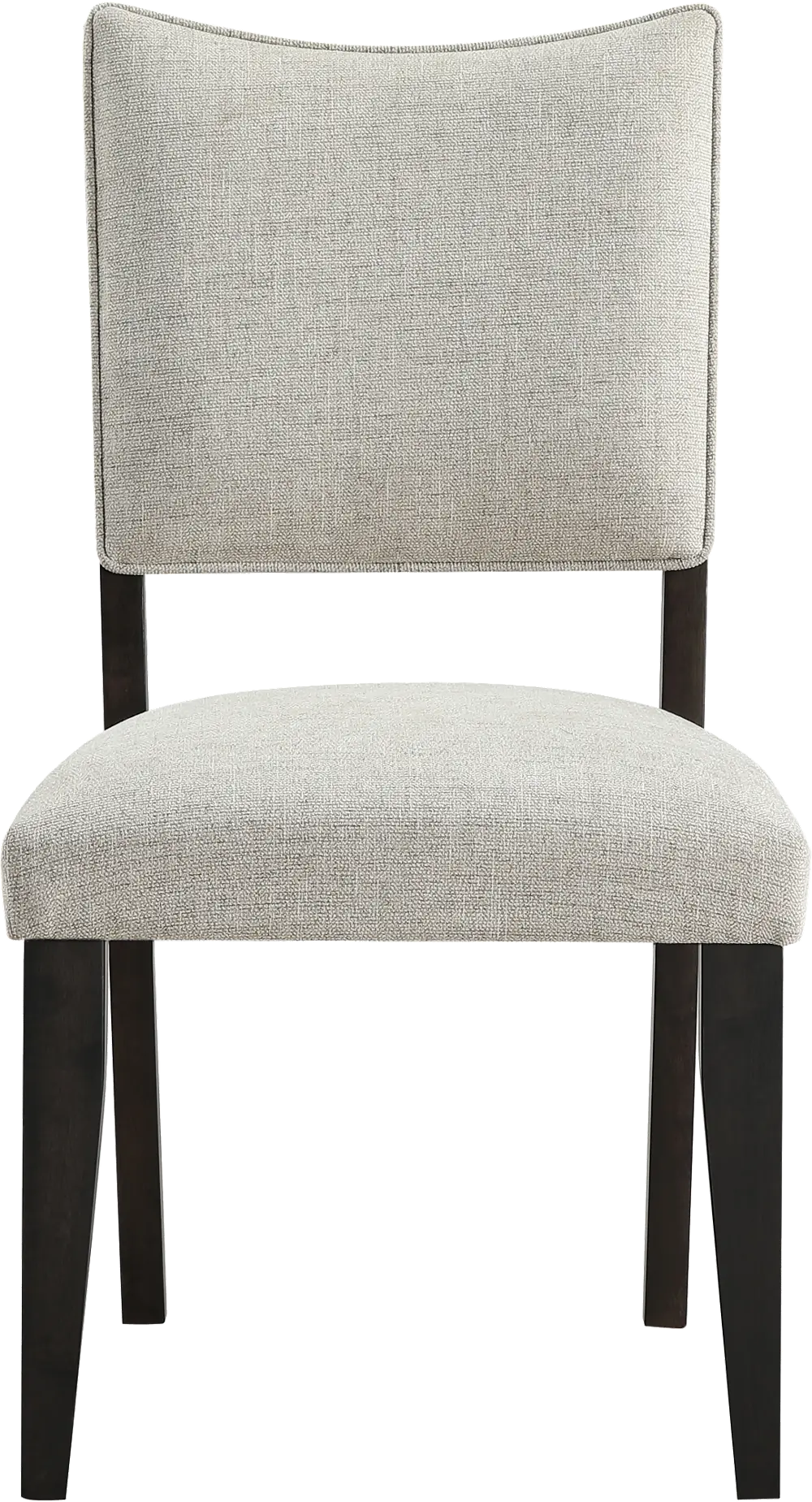 Roatan Light Gray and Black Dining Chair-1