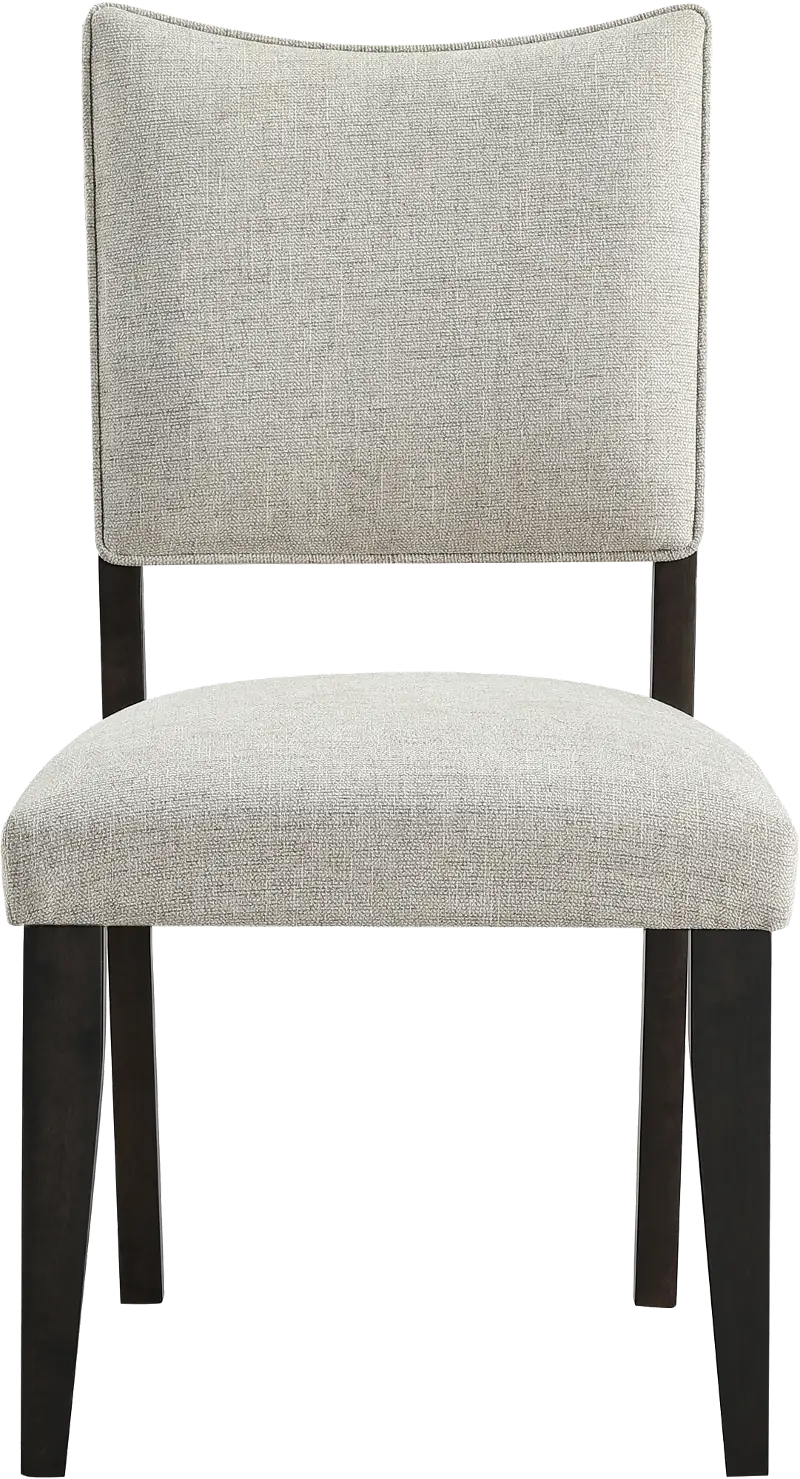 Roatan Light Gray and Black Dining Chair