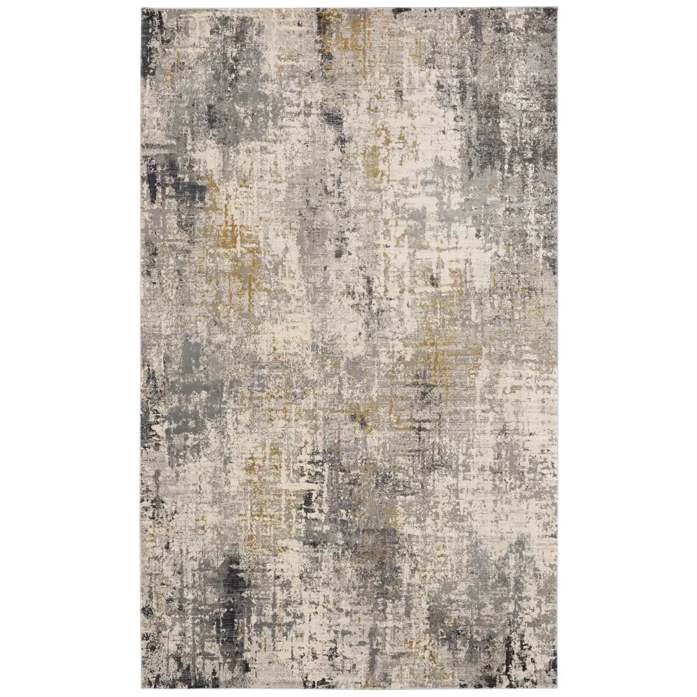 RG0731318X11 Tryst 8 x 11 Marseille Gray and Silver Area Rug-1
