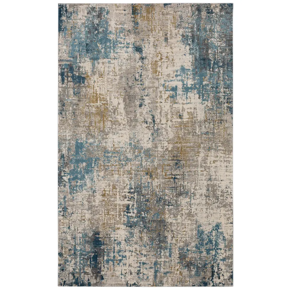RG0731035X8 Tryst 5 x 8 Marseille Blue Area Rug-1