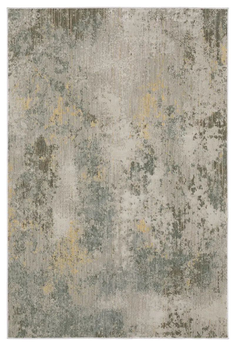 Mallory 5 x 8 Beige and Yellow Area Rug