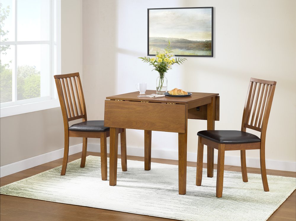 Maggie Brown 3 Piece Dining Set