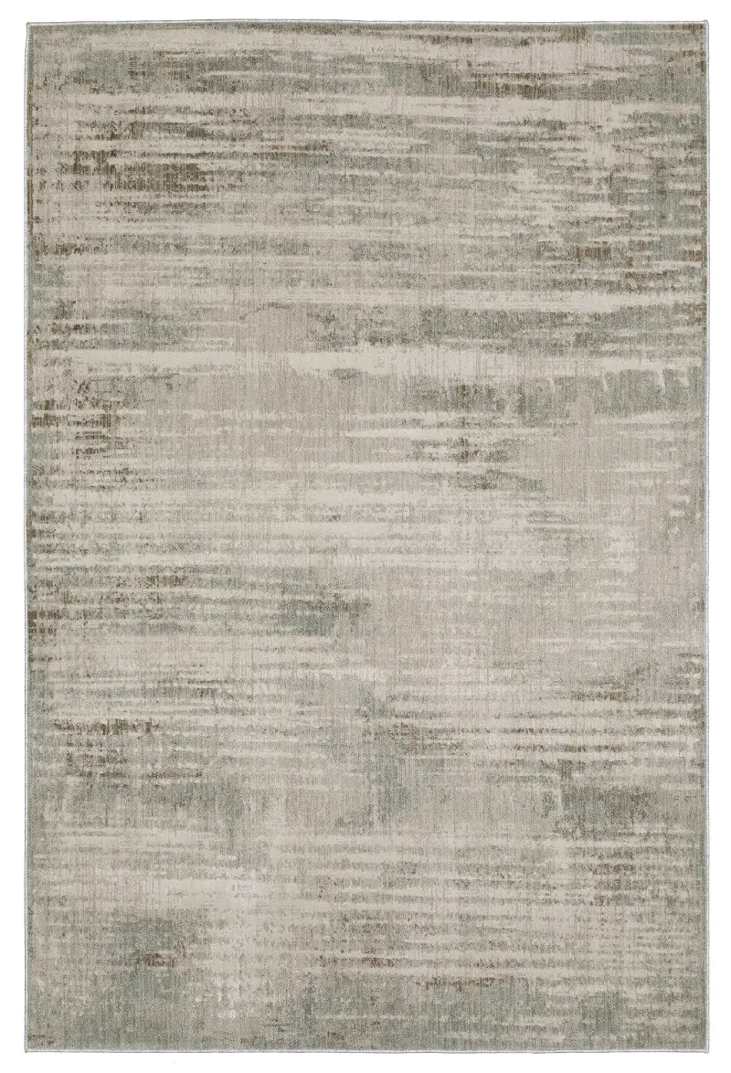 Mallory 8 x 11 Beige and Blue Area Rug