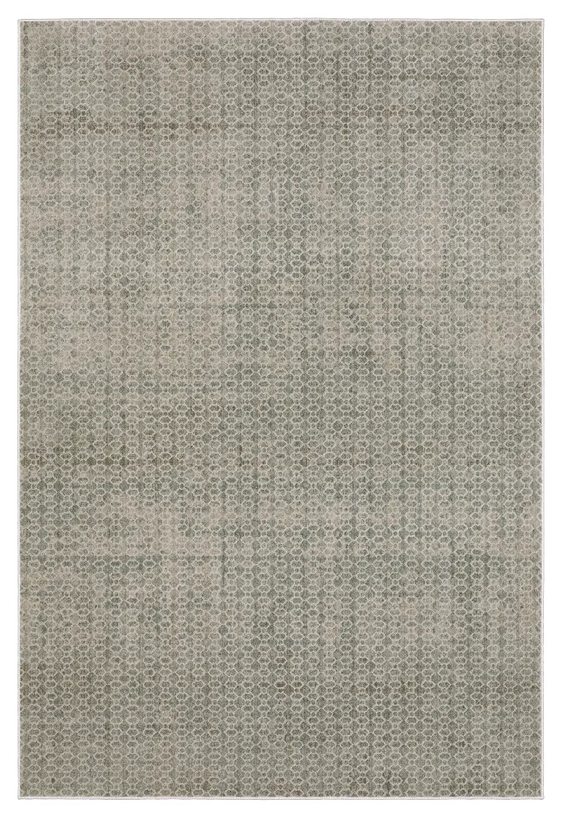 Mallory 8 x 11 Gray and Blue Area Rug