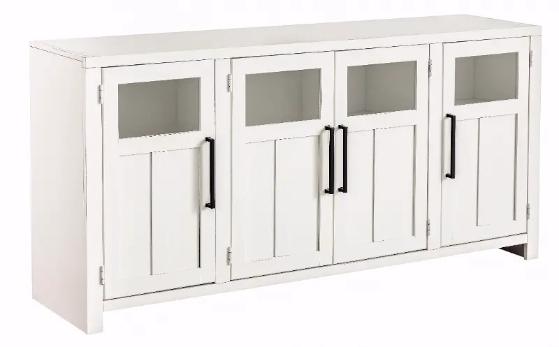 Finnegan White Console Table