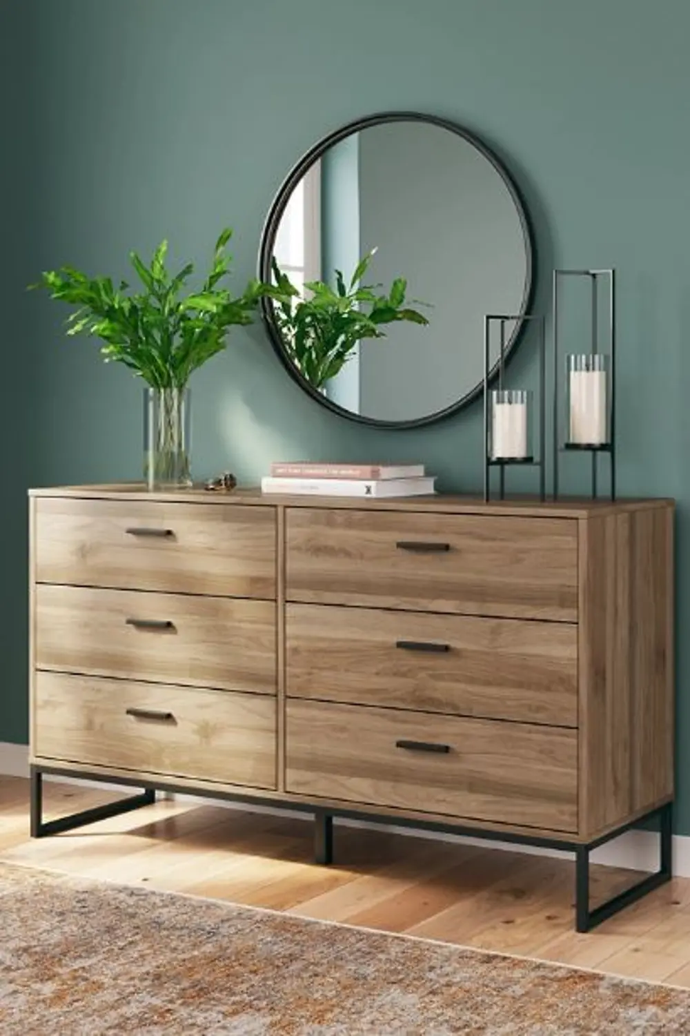 Pleasanton Six Drawer Dresser-2