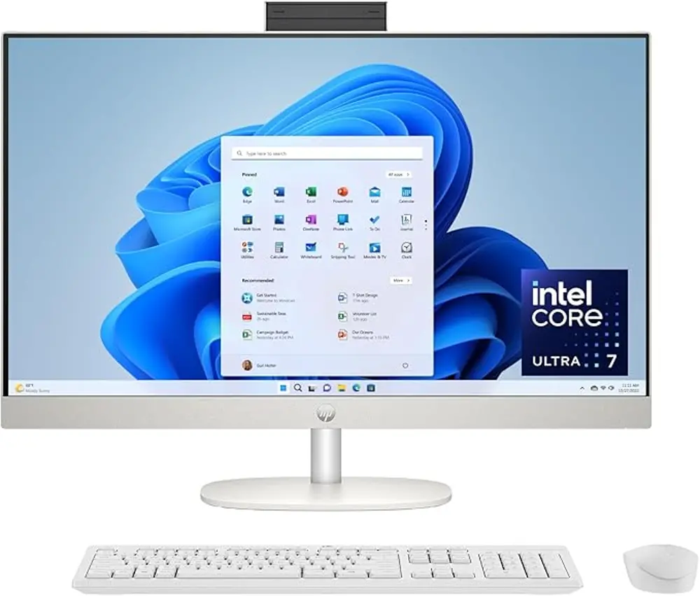 HP-27-CR1180 HP 27  HP-27-CR1180 All-in-One Desktop Comptuer-1