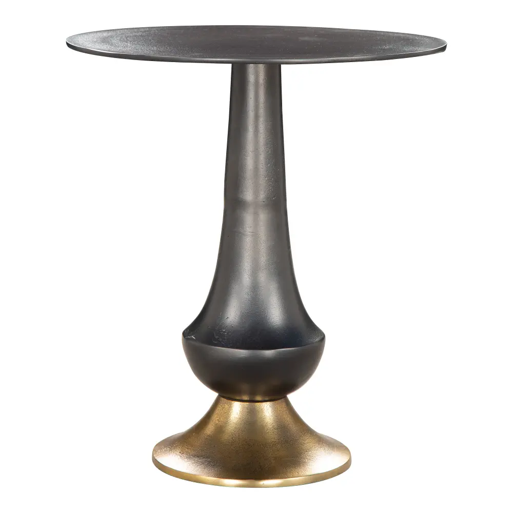 Talon Black Metal Side Table-1