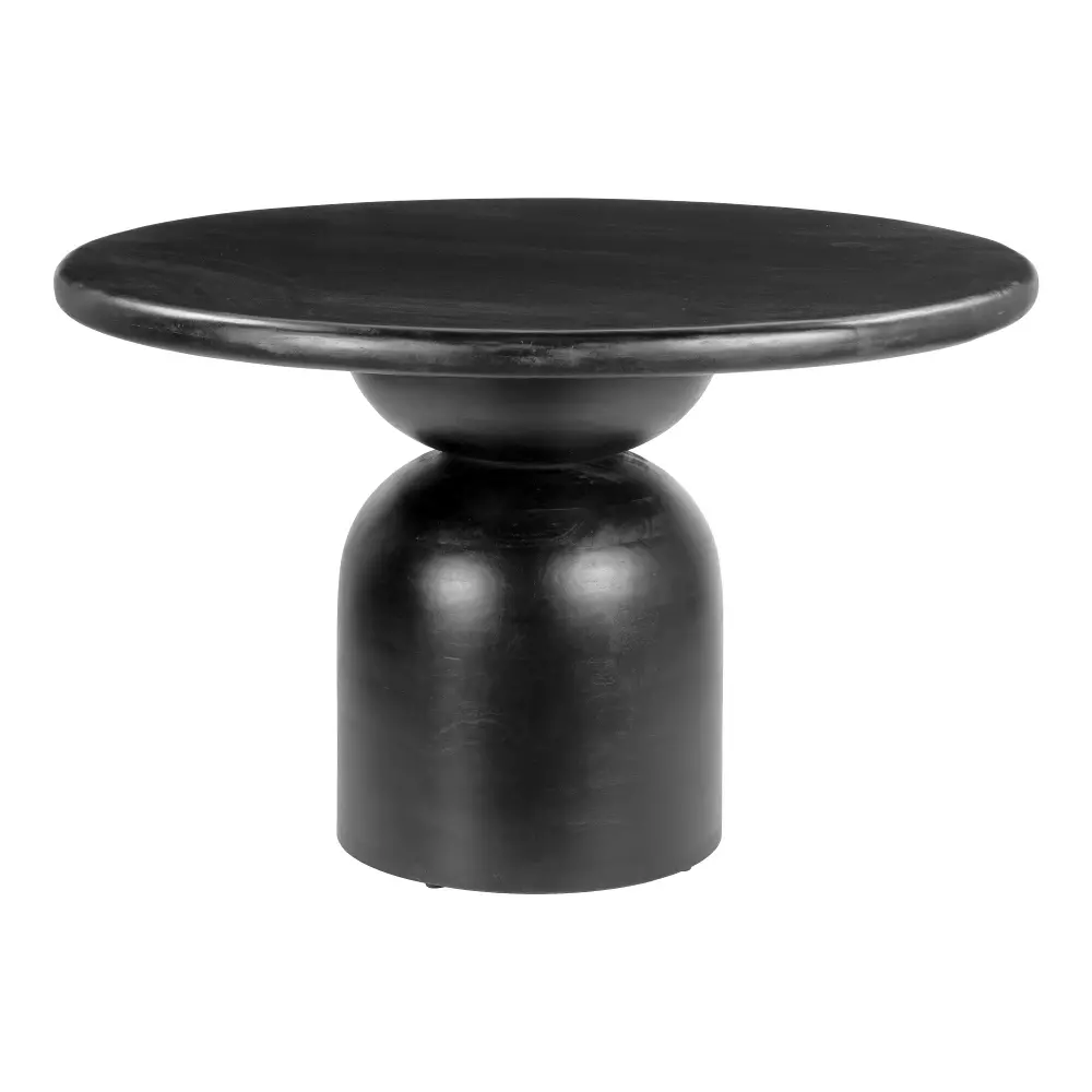 Harris Black Round Dining Table-1