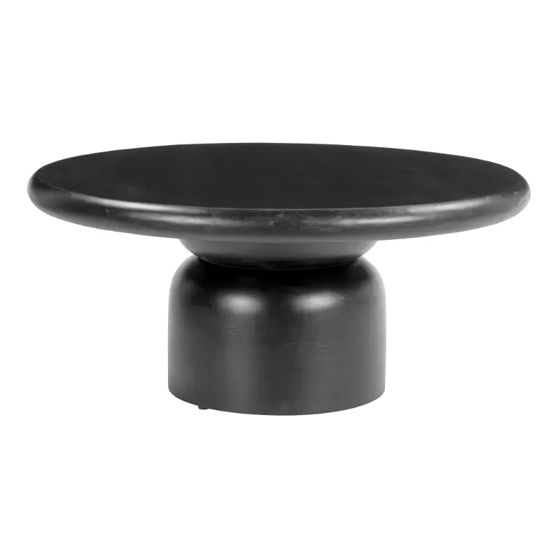 Harris Black Round Coffee Table