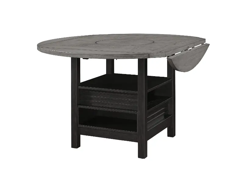 Cline Two-Tone Gray Counter Height Dining Table
