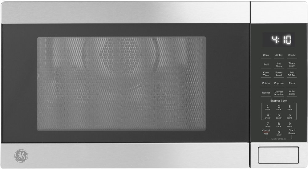 GE 1.0 Cu Ft Countertop Convection Microwave - Stainless Steel