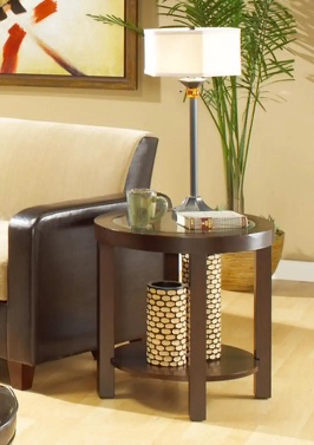 Round End Table-1