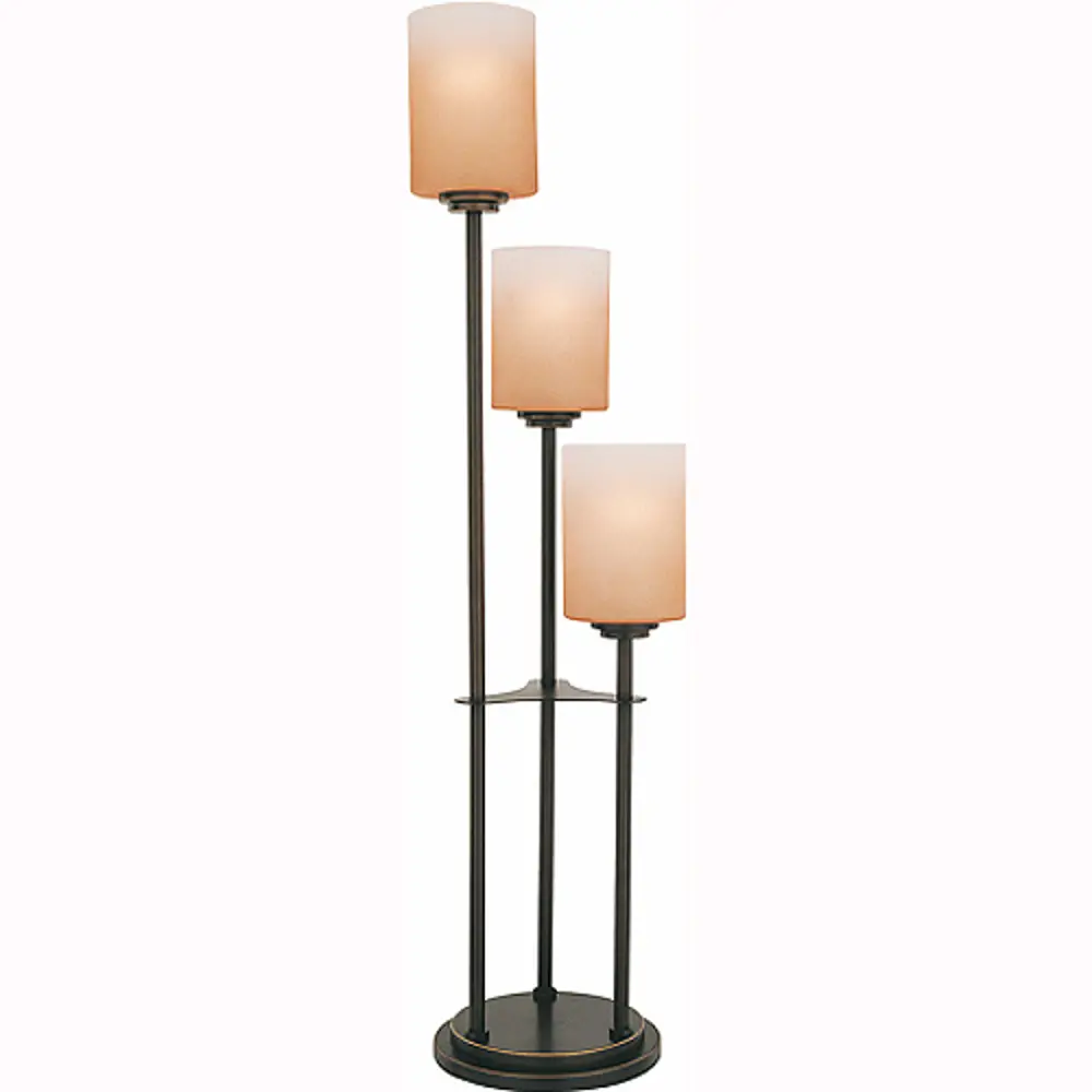 Bronze Staggered 3 Light Table Lamp-1