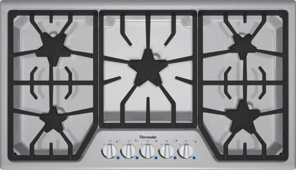 SGS365FS Thermador 36 Inch Gas Cooktop - Stainless Steel-1