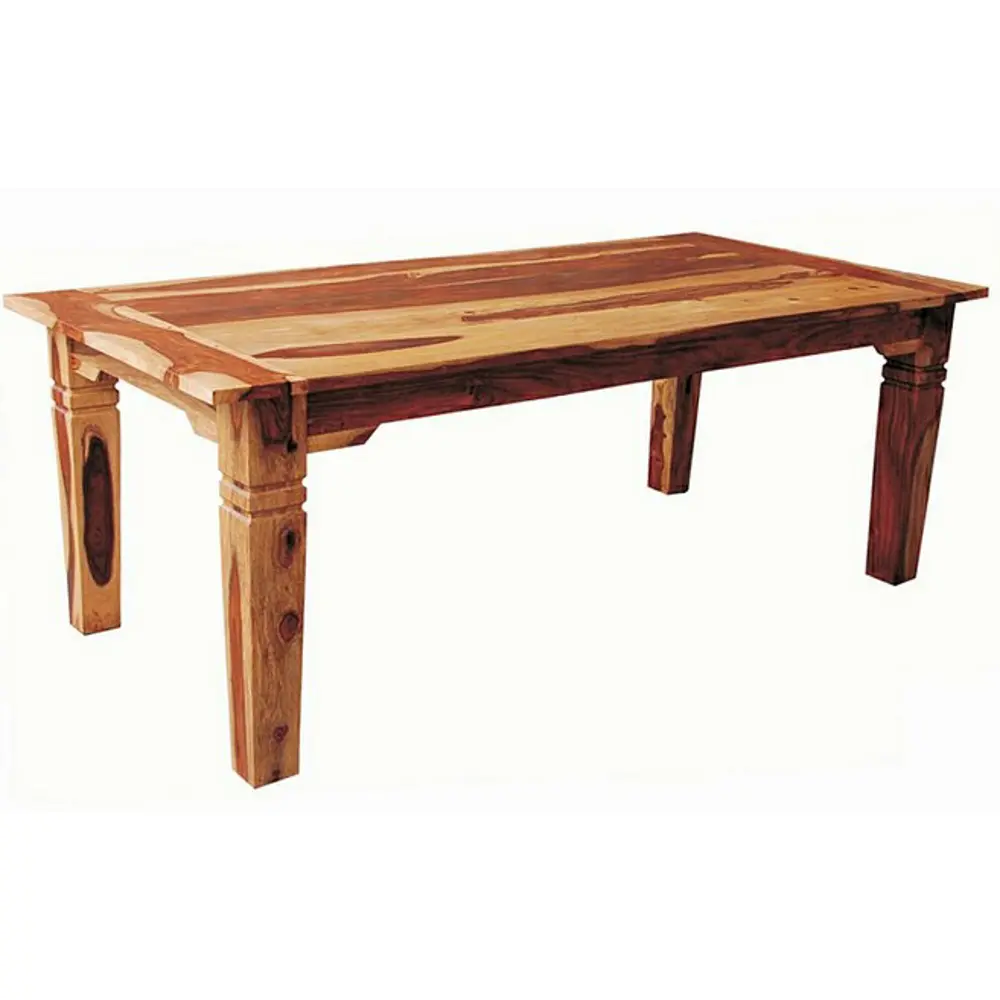 Dining Table - Rustic Tahoe Natural Wood -1