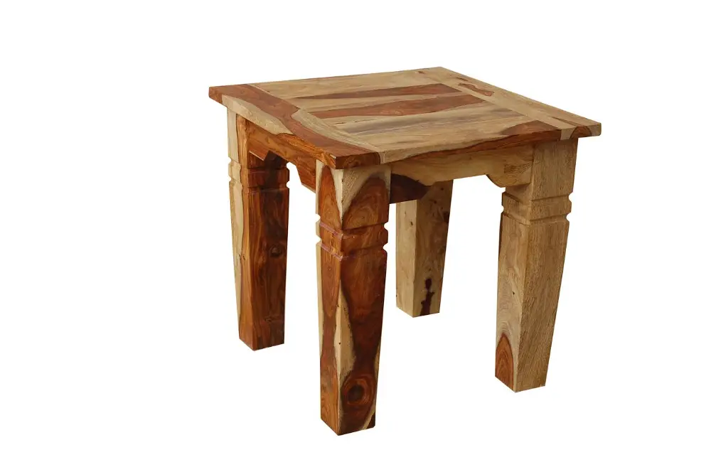 Natural Wood End Table - Tahoe-1