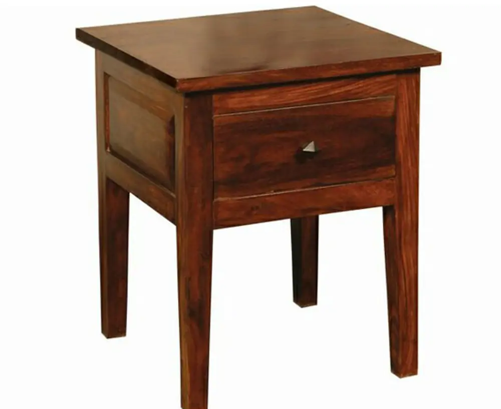 Vienna Antique Classic Brown End Table-1