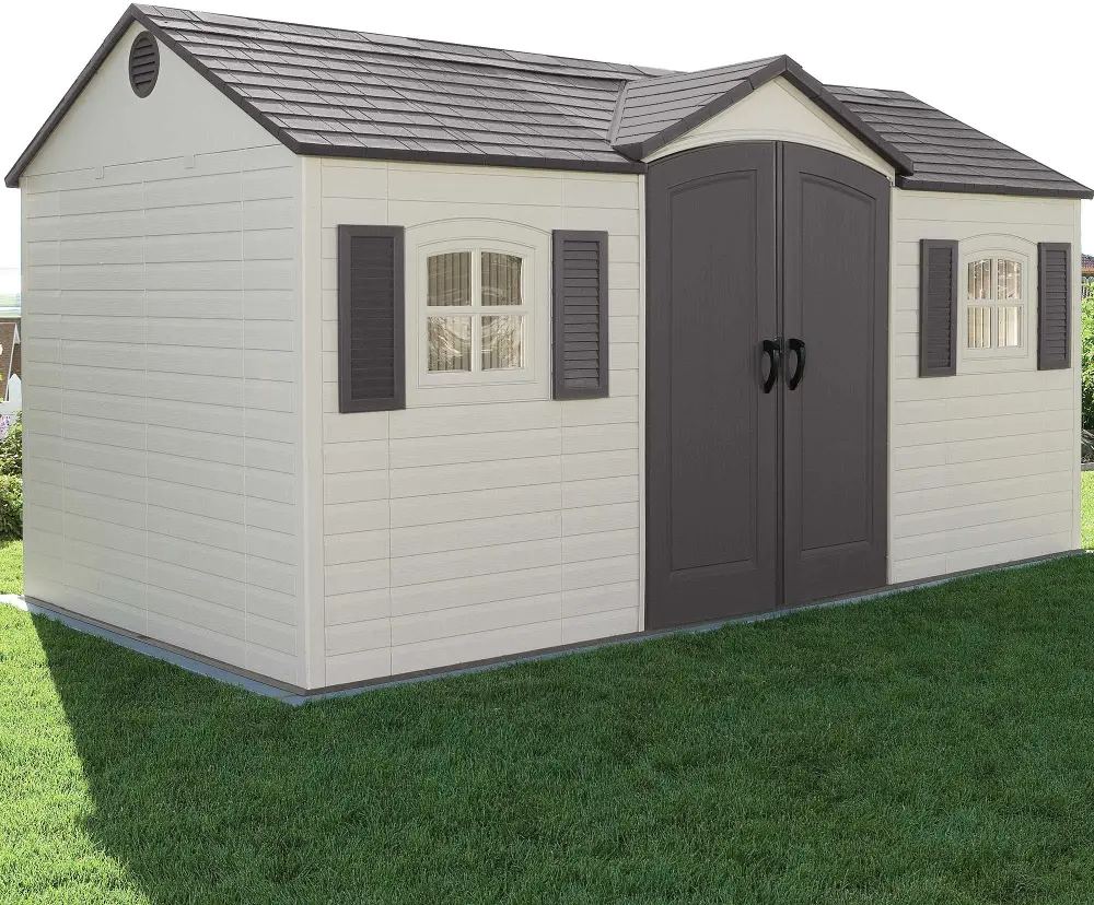 6446 Lifetime 15 ft. x 8 ft. Outdoor Storage Shed-1