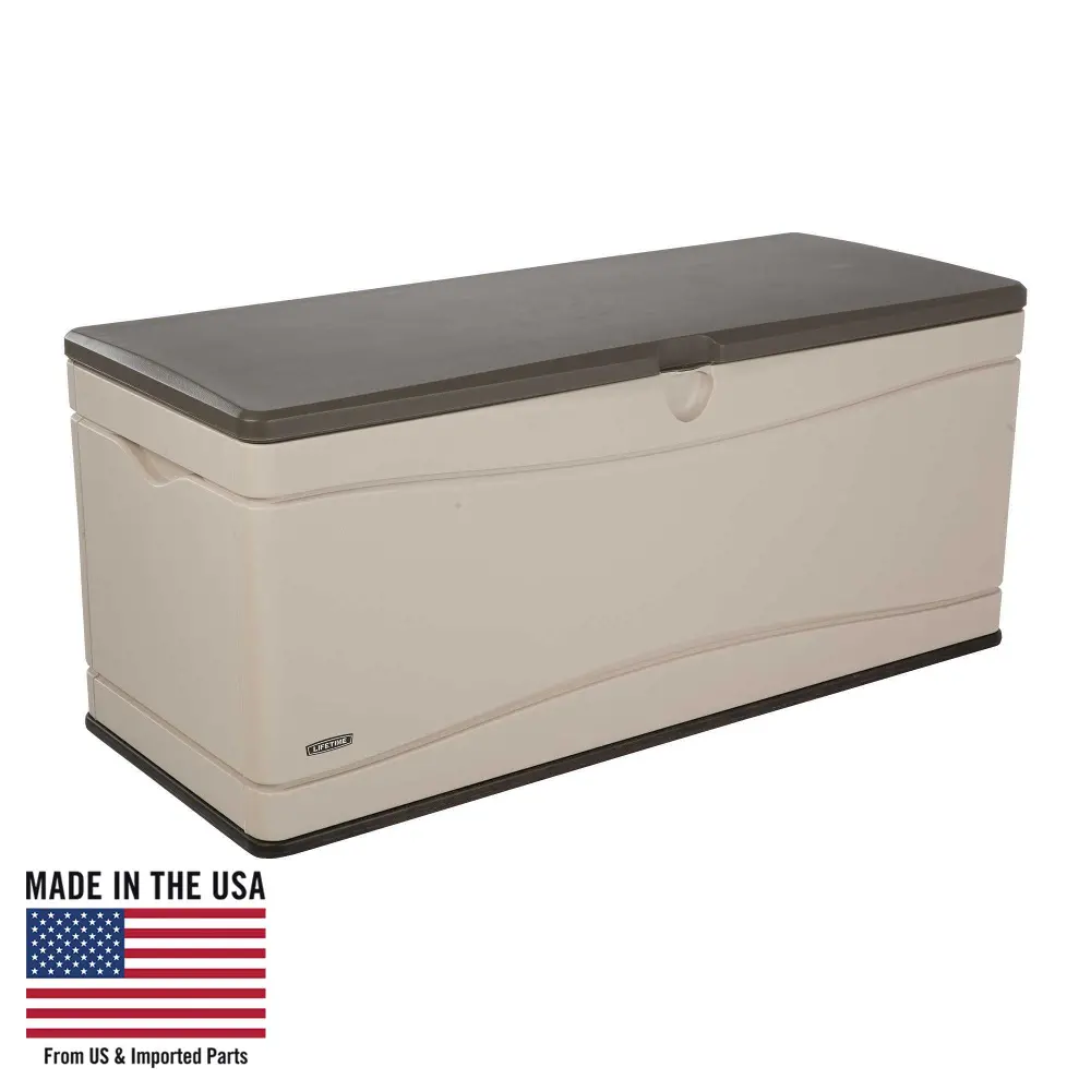 60012 Lifetime 130 Gallon Outdoor Storage Box-1