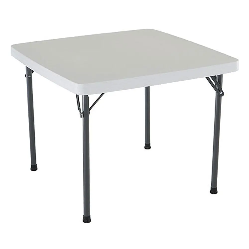 22315 Lifetime 37 Inch Folding Card Table White-1