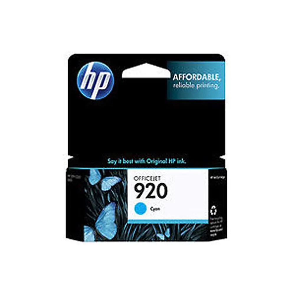 CH634AN140920-CYAN HP 920 Cyan Officejet Ink Cartridge-1