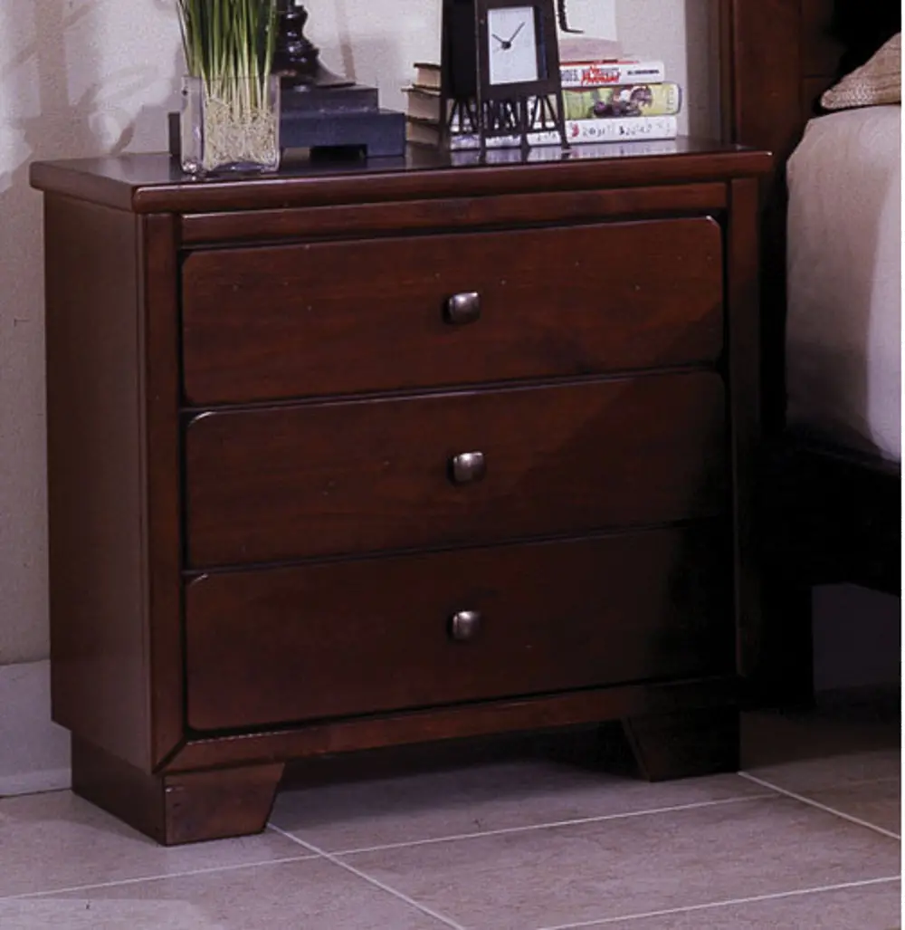 Diego Espresso Brown Nightstand-1
