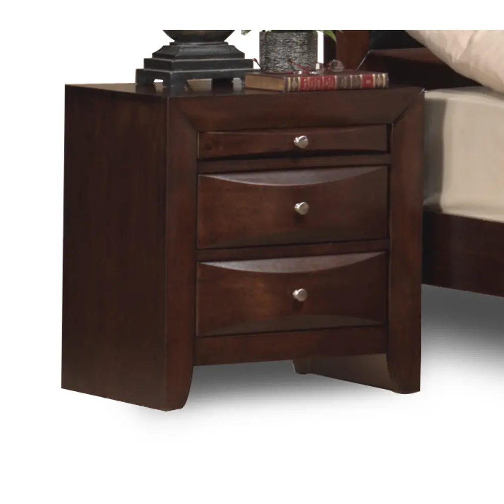 Emily Tobacco Brown Contemporary Nightstand-1