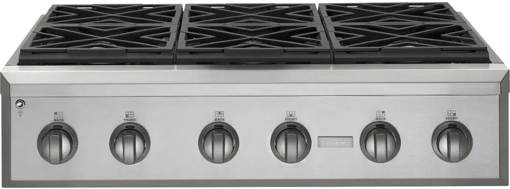 ZGU366NPSS Monogram 36 Inch Professional Gas Rangetop with 6 Burners (Natural Gas)-1
