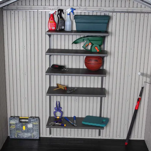 Shelf and Upright Kit Shed Accessory